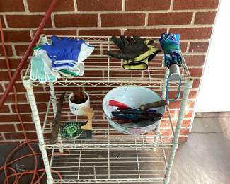 White Metal Shelf