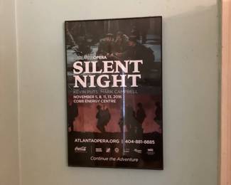 Promo Poster Silent Night Opera by compose Kevin Puts