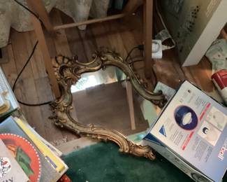 Gold Framed Mirror