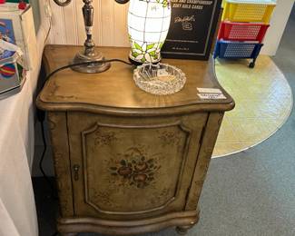Beautiful little side table/storage chest.