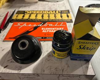 Vintage Calligraphy Items