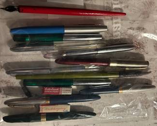Assortment of Calligraphy pens.