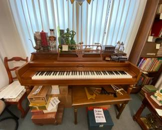PRE-SALE ITEM!  $300.  Call 478-455-0137 to purchase NOW!  Very nice Conover console piano.  It is in very good condition, just needs tuning.  Stool is included.