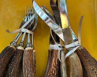 A. E. Poston & Co. Sheffield Antler Flatware