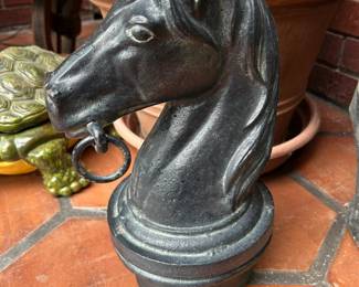 Cast Iron Horse Head