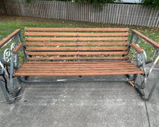 Wood/Metal Glider