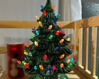 Ceramic Holiday Tree