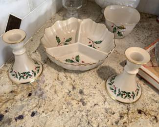 Lenox holiday pieces