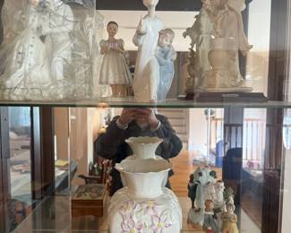 Ask to see items in glass case if interested