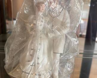 Lenox "The Skater's Romance" musical figurine.
