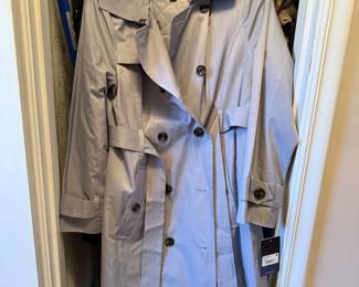 London fog with tags on size large