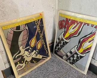 This Awesome Vintage Sign reads from left picture to right picture: "THE ENEMY WOULD HAVE BEEN WARNED" - "THAT MY SHIP WAS BELOW THEM"