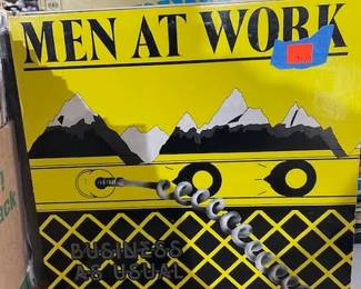 Some of the Vintage Vinyl Albums: Men At Work