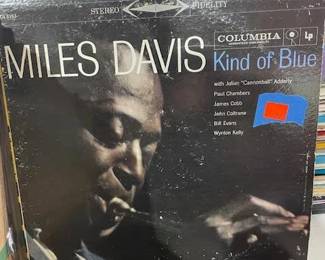 Some of the Vintage Vinyl Albums: Miles Davis Kind of Blue