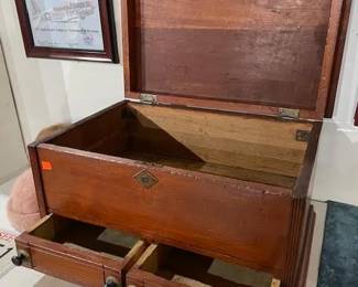 Fabulous Antique Table Top Chest