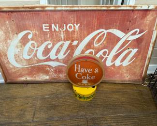 Coke signage