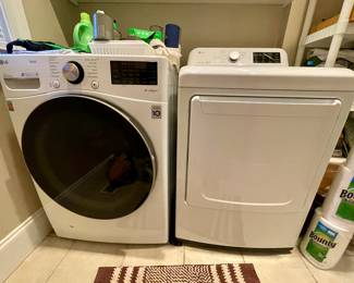 LG ThinQ washer, LG Dryer