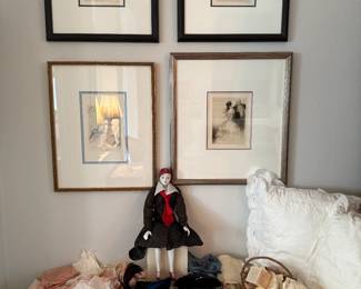 All hand colored original LOUIS ICARTS
 We have 5