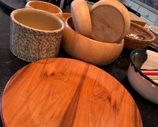 Dansk. Williams Sonoma and La Sur de Table......Ohio stamped ceramics. Etc.