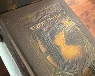 ELBERT HUBBARD JOURNEY SERIES FROM LATE 1800S EARLY 1900S LEATHER BOUND