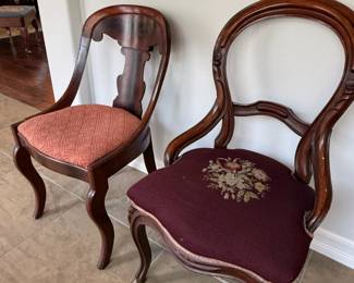 Victorian chairs