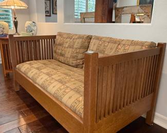 Made from fine quarter sawn oak