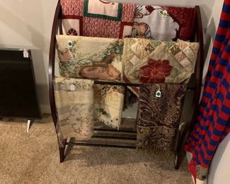 Handmade quilts and comforters with fine details. 