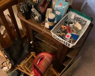 Vintage cameras, keychains, California Raisins collector items, and more. 