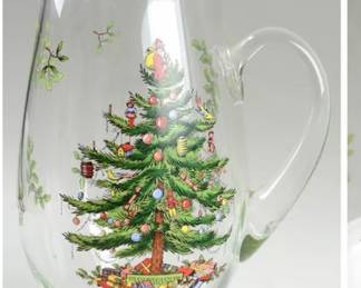 Spode glass pitcher for sale!