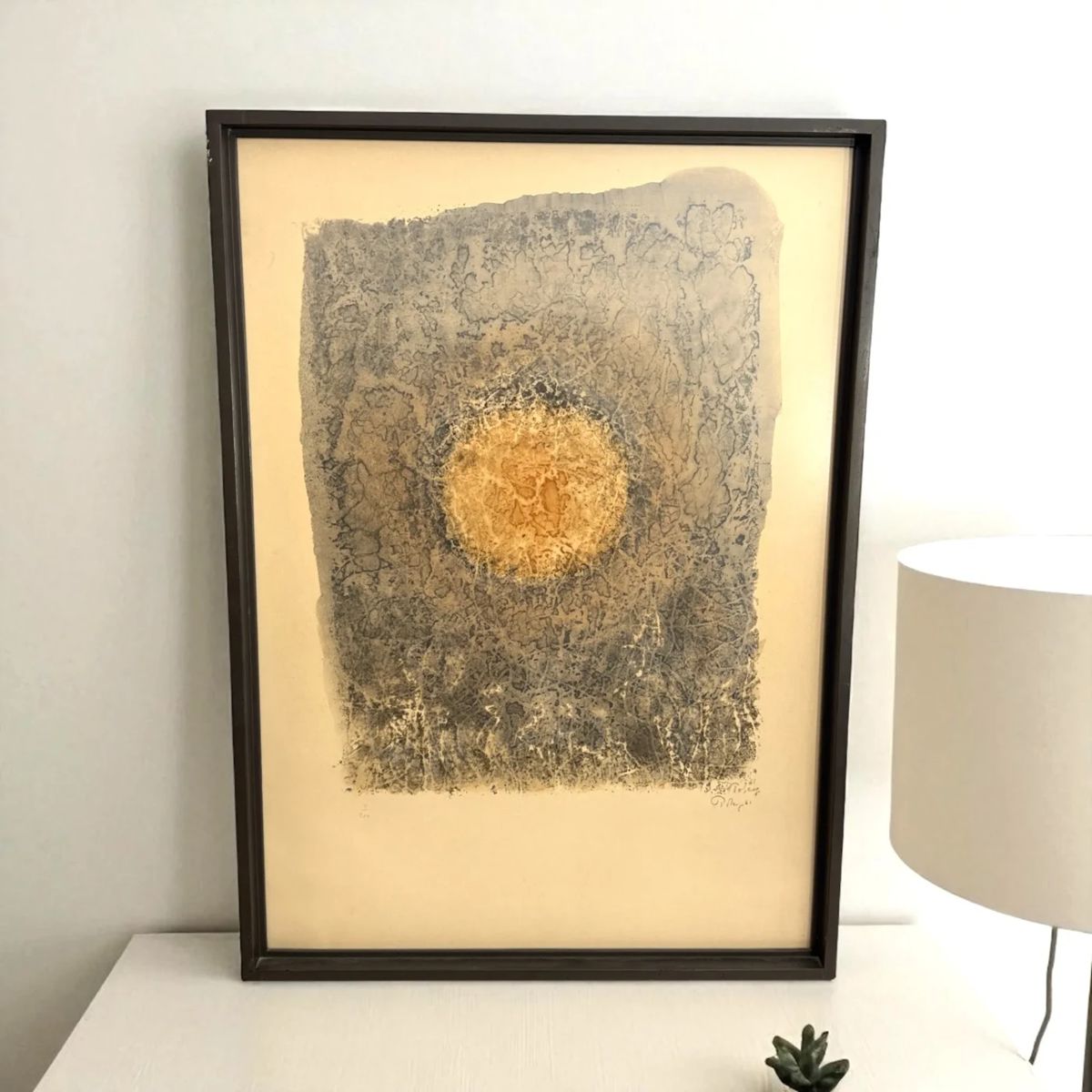 Mark Tobey "Louvre" 1961