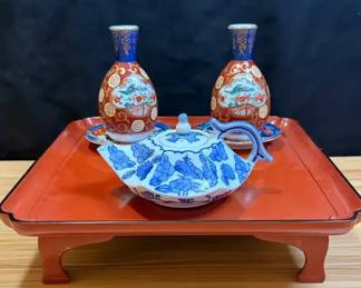 Imari Ware Vases Other Complementing Pieces