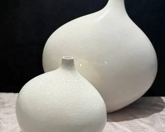Dove Vases By Crate and Barrel