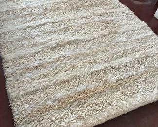 Aubusson Style Hand Knotted Crewel Rug