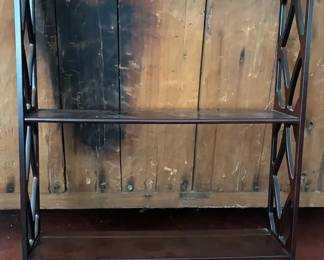 Wood Wall Shelf With Drawer