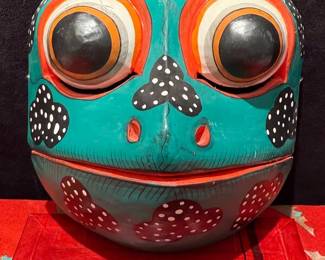 Balinese Godogan Frog Mask