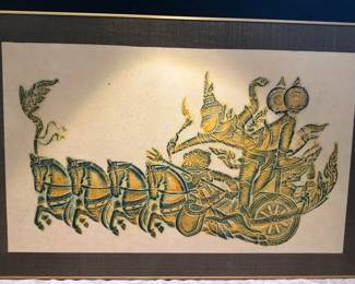Thai Temple Rubbing