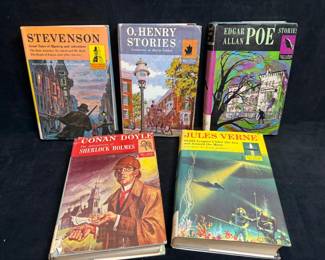 Verne, Doyle, Poe, O Henry, Stevenson