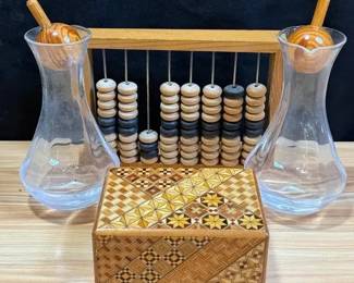Abacus, Carafe Set Puzzle Box