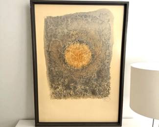 Mark Tobey "Louvre" 1961