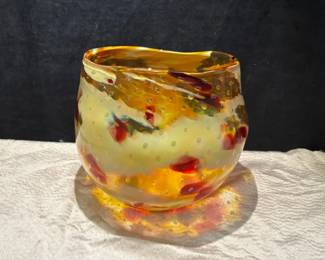 Blown Glass Vessel