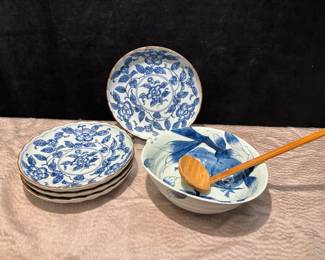Blue And White Porcelain Dishes