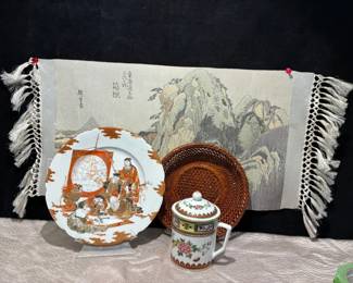 Chinese Woven Landscape And More