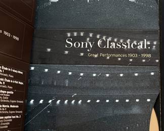Sony Music 100 Years Book and CD's