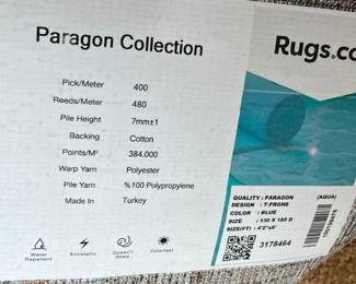Area Rug Paragon Collection 4'2" x 6'