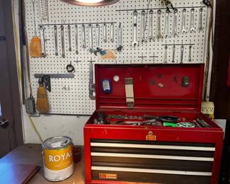 Tool Box, Mystery Tools, More Desk Not Included