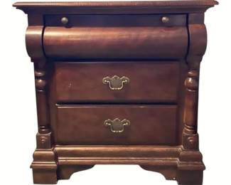 Wooden Bedside Table