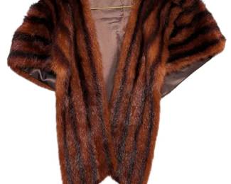 Vintage Fur Shawl
