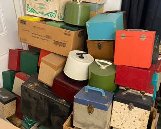 45 and 12 in vintage cases