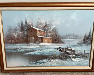 Powell Wintry Painting