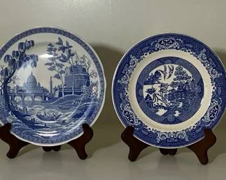 Four Decorative China Plates